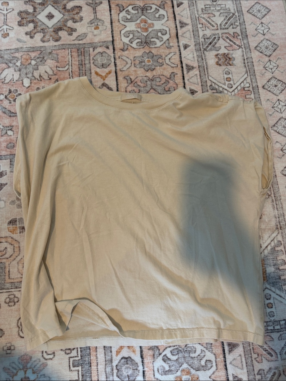 nuuds Short Sleeve Tee in Beige